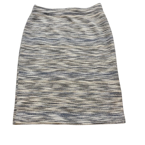 Halogen Dresses & Skirts - Halogen Brand Knee Length Jacquard Skirt Lined Size 8 Cotton Blend